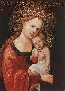 ALTDORFER, Albrecht Mary with the Child  kkk oil on canvas